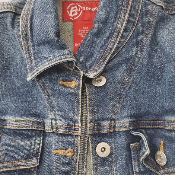 Vintage 90s Bongo Denim Jean Jacket - Picture 11 of 16